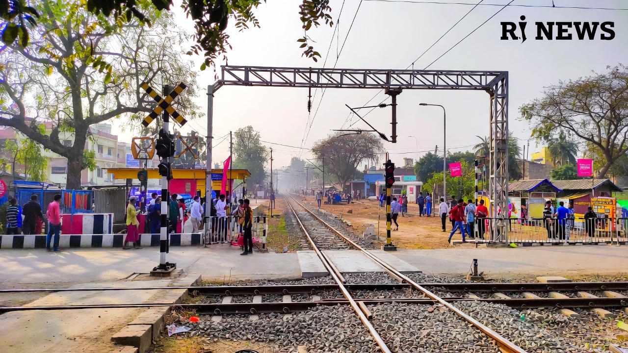 गाजीपुर रेल परियोजना से जुड़ी स्थानीय खबर