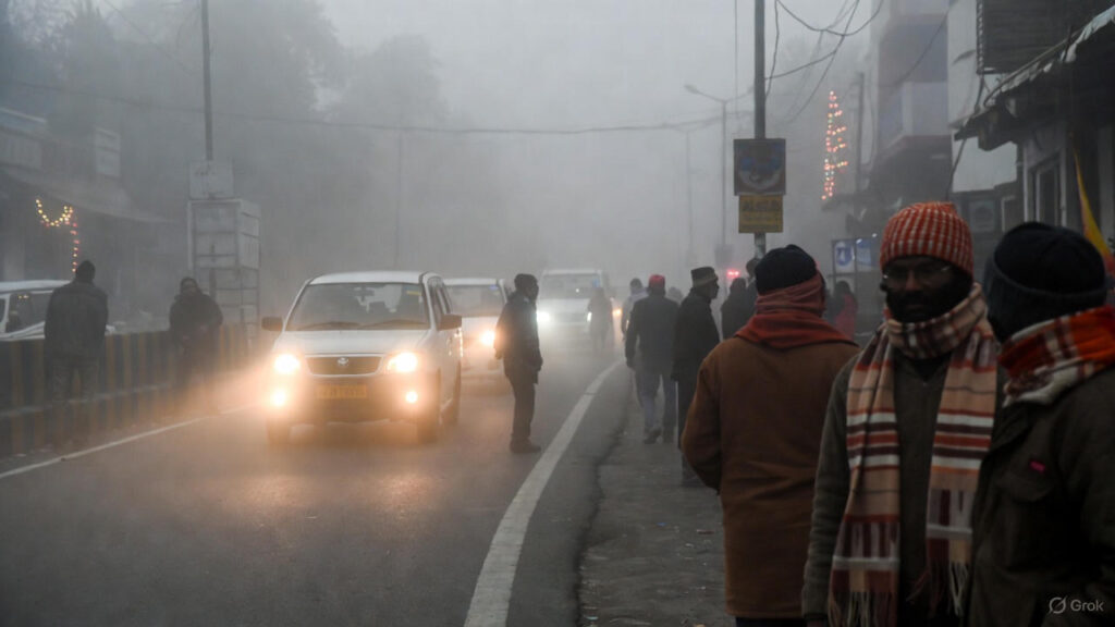 Dense fog and cold wave disrupt daily life and traffic in Purvanchal and Bihar