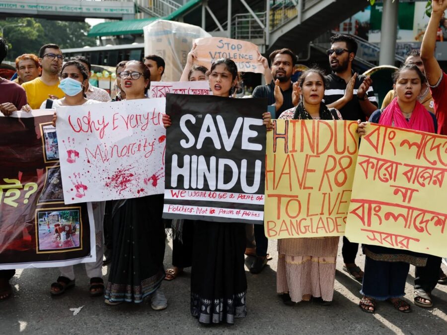 Protests and security concerns amid violence against minority communities in Bangladesh