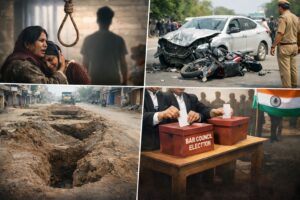 गाजीपुर की 5 बड़ी खबरें 20 जनवरी 2026: सड़क हादसा, खराब सड़कें, बार काउंसिल मतदान और स्थानीय अपडेट