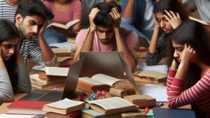 SSC GD कांस्टेबल 2026 परीक्षा की तैयारी करते अभ्यर्थी