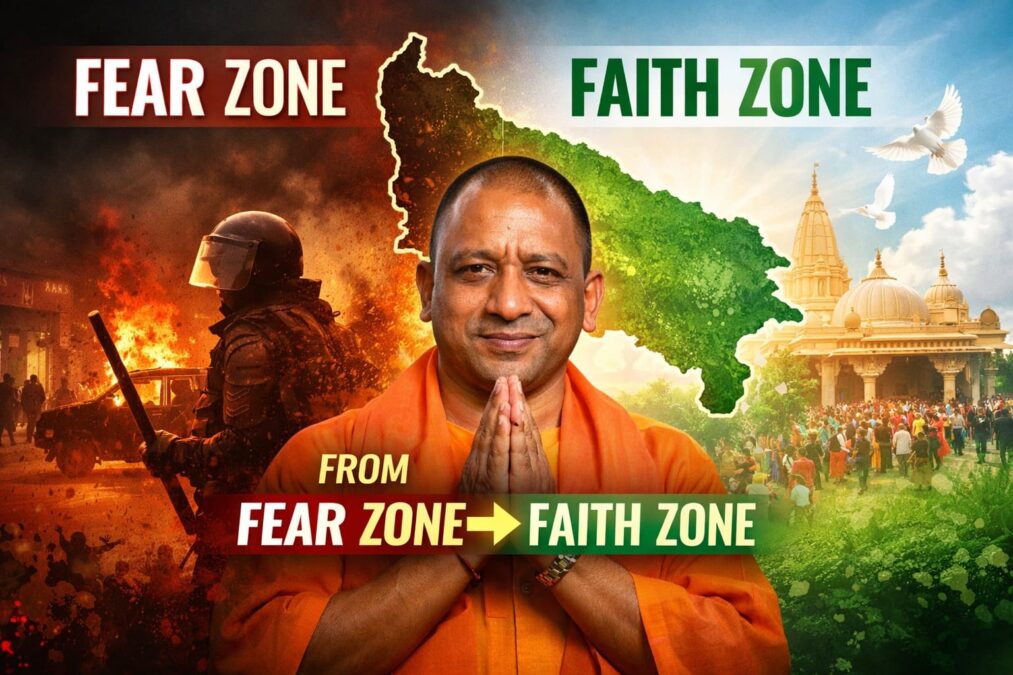 उत्तर प्रदेश में फियर ज़ोन से फेथ ज़ोन का दावा