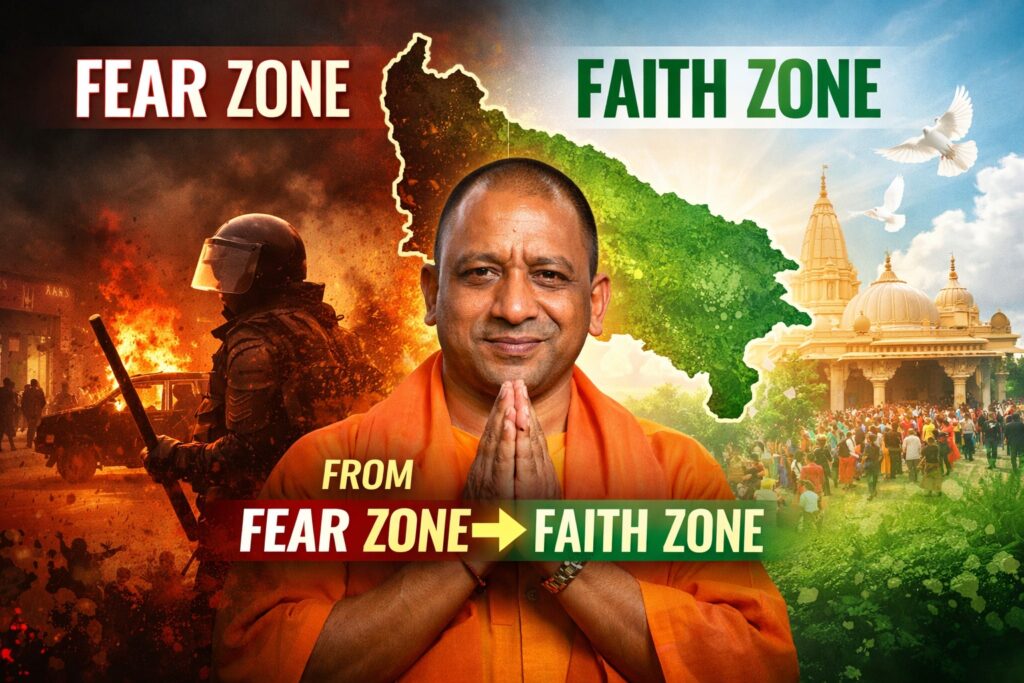 उत्तर प्रदेश में फियर ज़ोन से फेथ ज़ोन का दावा