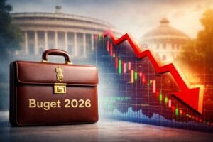 बजट 2026 के बाद शेयर बाजार में तेज गिरावट, F&O टैक्स बढ़ोतरी से निवेशक धारणा कमजोर