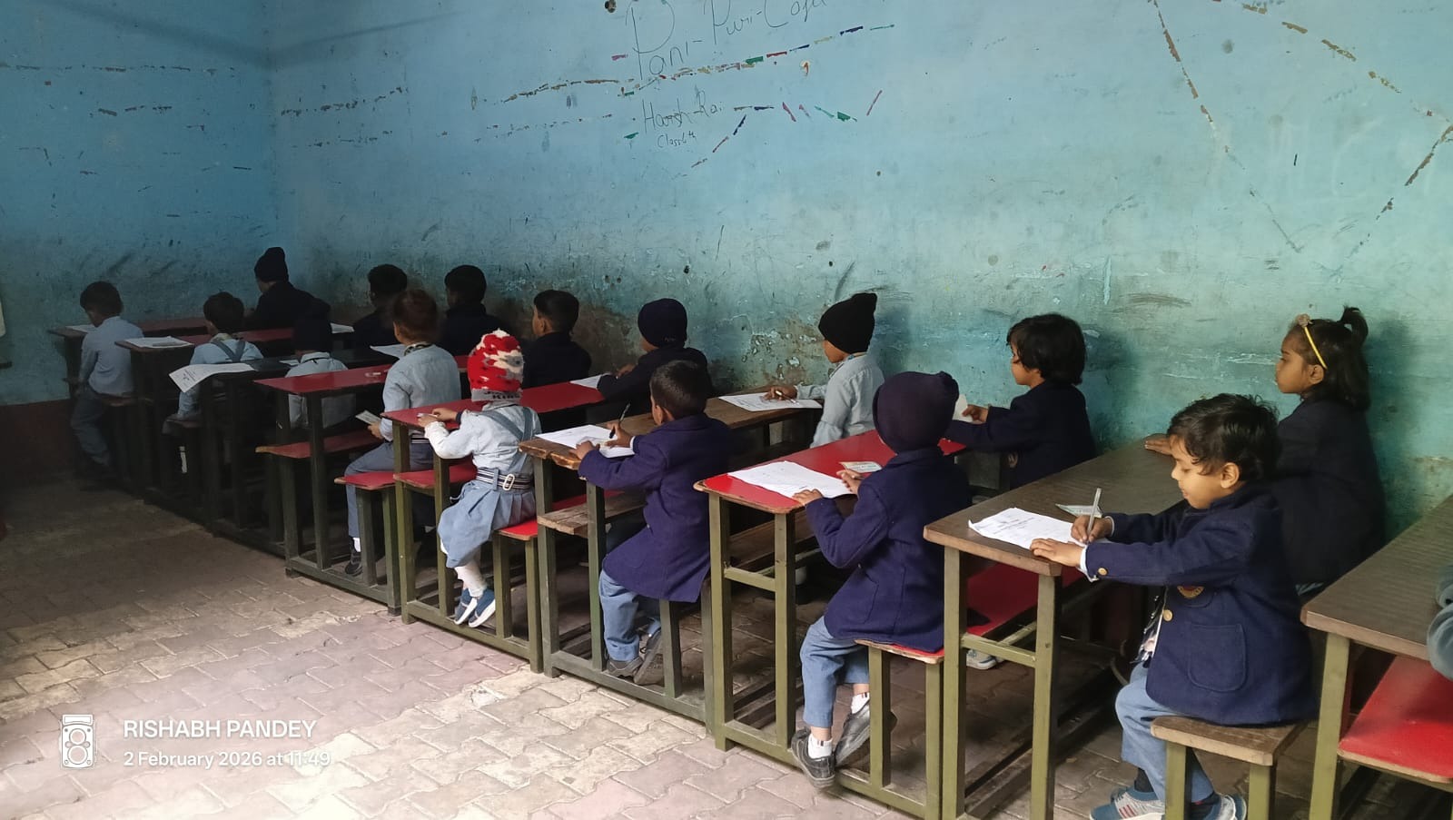 रेवतीपुर शाखा में ज्ञान केरला जूनियर चैंप परीक्षा