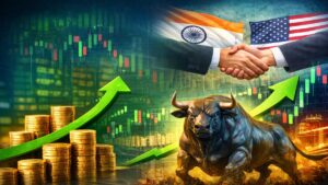 India-US ट्रेड डील के बाद 9 फरवरी 2026 को शेयर बाजार में तेजी, सेंसेक्स और निफ्टी में उछाल