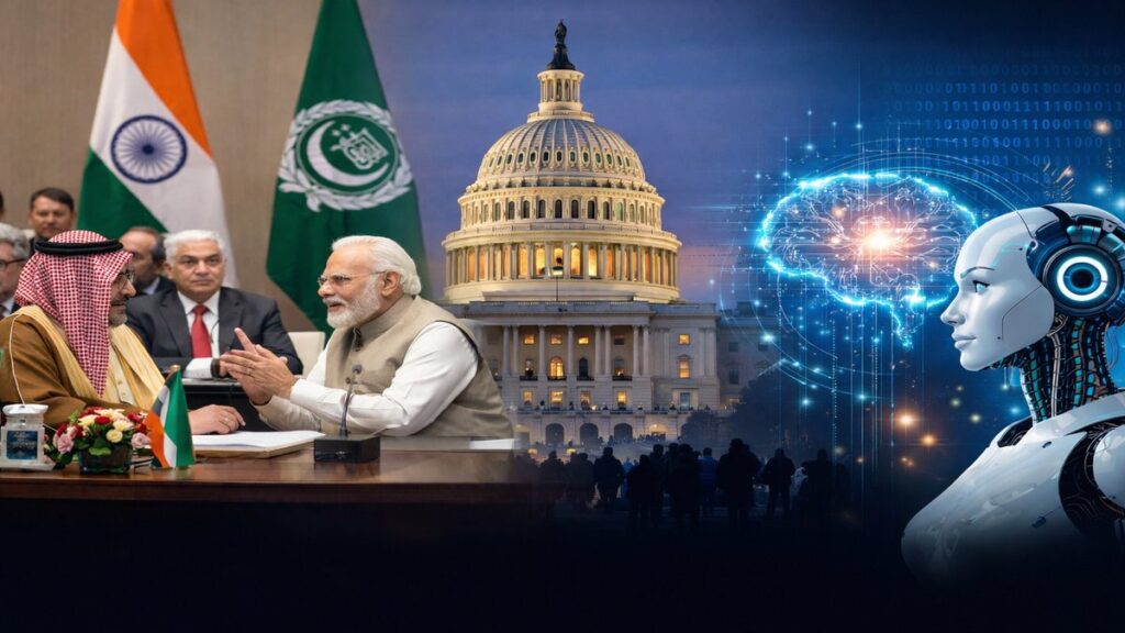 1 फरवरी 2026 की 10 बड़ी खबरें, भारत-अरब बैठक, अमेरिकी राजनीति और आर्टिफिशियल इंटेलिजेंस से जुड़ी वैश्विक घटनाएँ