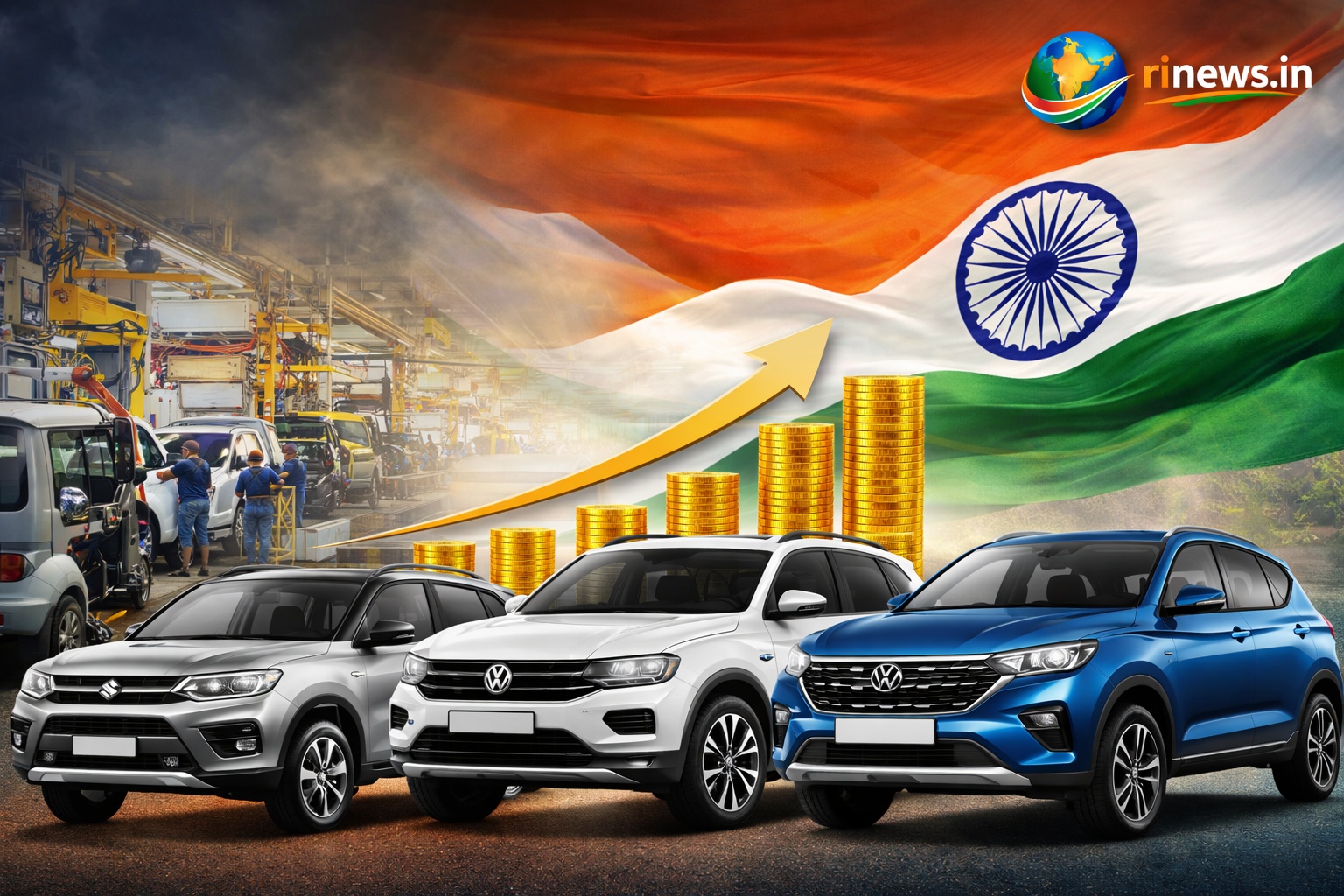 ग्लोबल ऑटो कंपनियां भारत में निवेश बढ़ा रही हैं ग्लोबल ऑटो कंपनियों का भारत पर बड़ा निवेश, ऑटोमोबाइल उत्पादन विस्तार