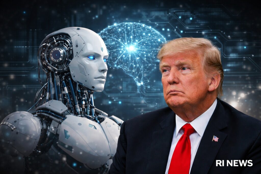 डोनाल्ड ट्रंप और आर्टिफ़िशियल इंटेलिजेंस नीति से जुड़ा विवाद