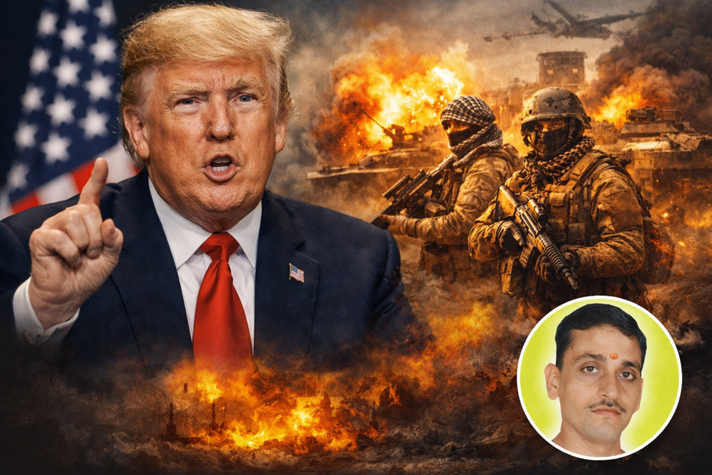 Donald Trump statement on war and global humanitarian crisis editorial RI News