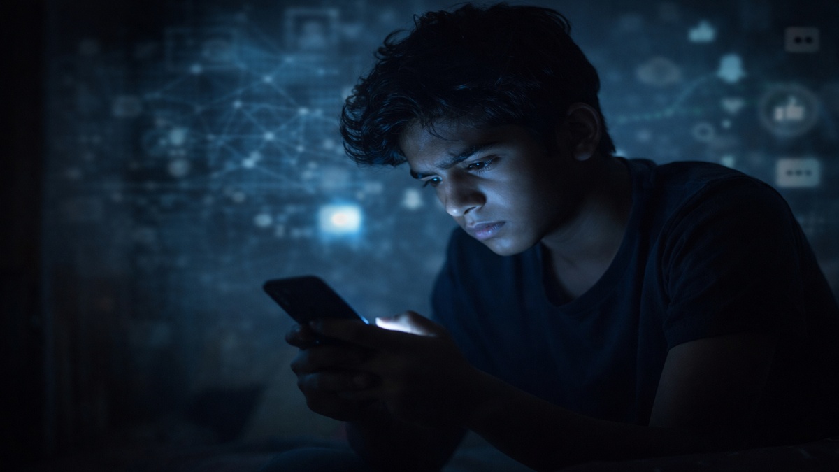 डिजिटल कट्टरपंथ भारत में युवा स्मार्टफोन के जरिए प्रभावित होते हुए