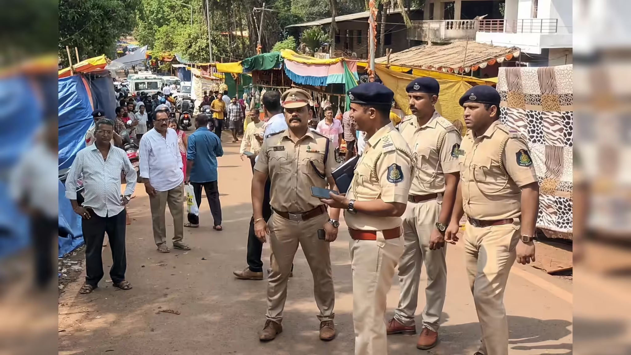 गाजीपुर में सुरक्षा व्यवस्था, पुलिस अलर्ट और गश्त