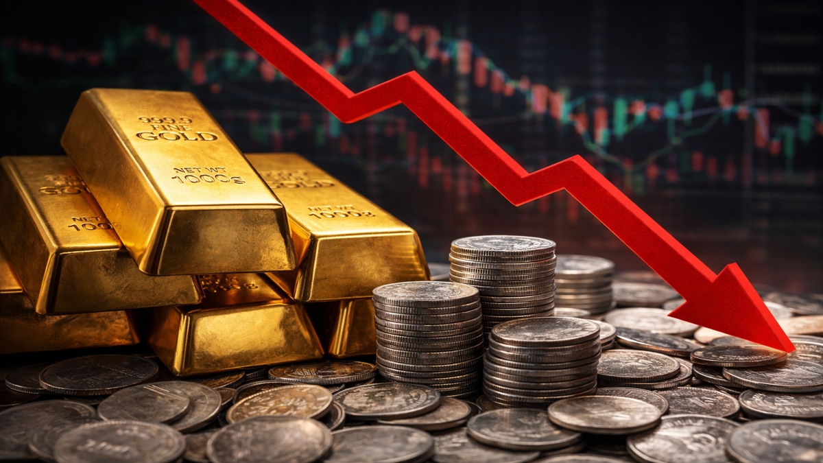 Gold Silver Price Crash 2026 India market गिरावट निवेशकों पर असर