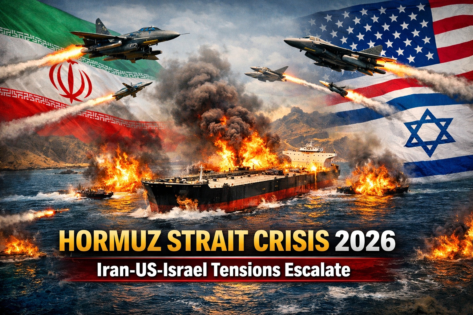 Hormuz Strait Crisis 2026 Iran US Israel War Tensions Hormuz Strait Crisis 2026 Iran US Israel conflict oil tanker attack Middle East war