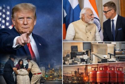 India News 2026 Modi Finland diplomacy USCIRF report fuel supply India