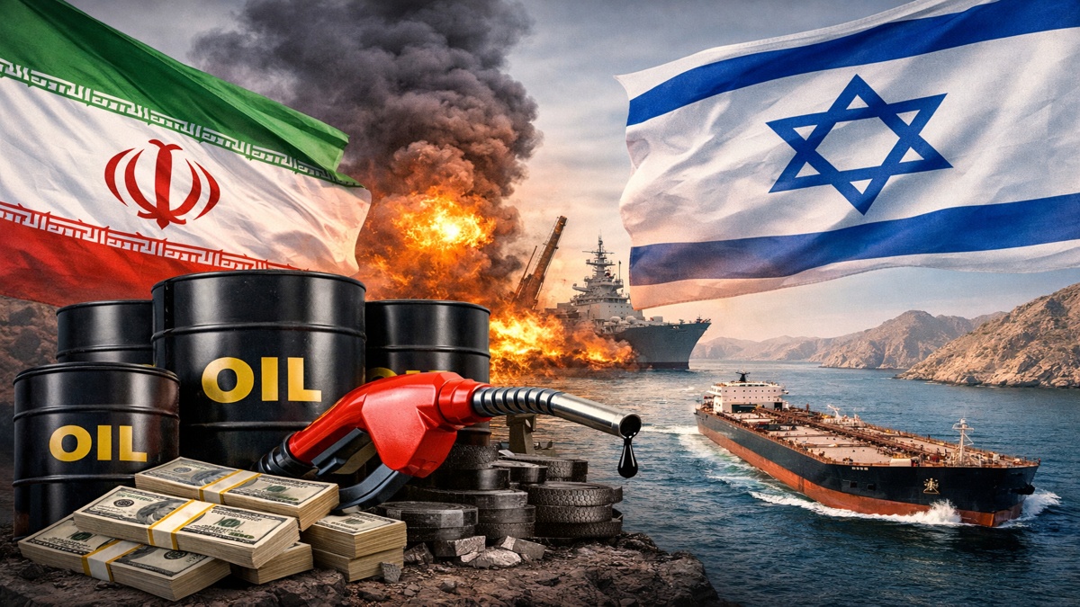 Iran Israel War 2026 Strait of Hormuz oil crisis impact on India economy