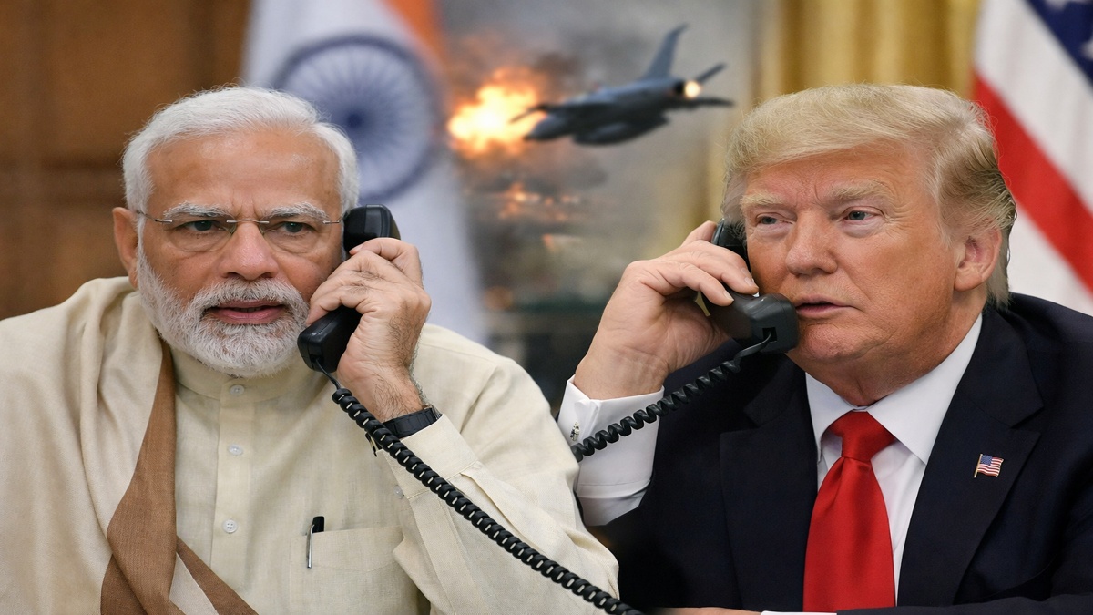 PM Modi Donald Trump phone call on Iran Israel War 2026 peace de-escalation talks