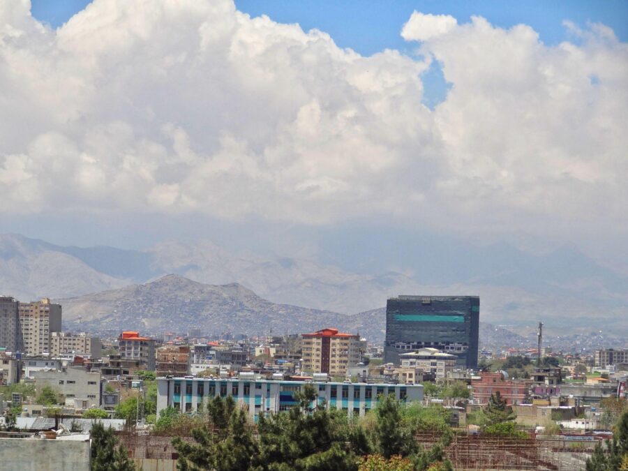 Kabul Afghanistan city view file photo