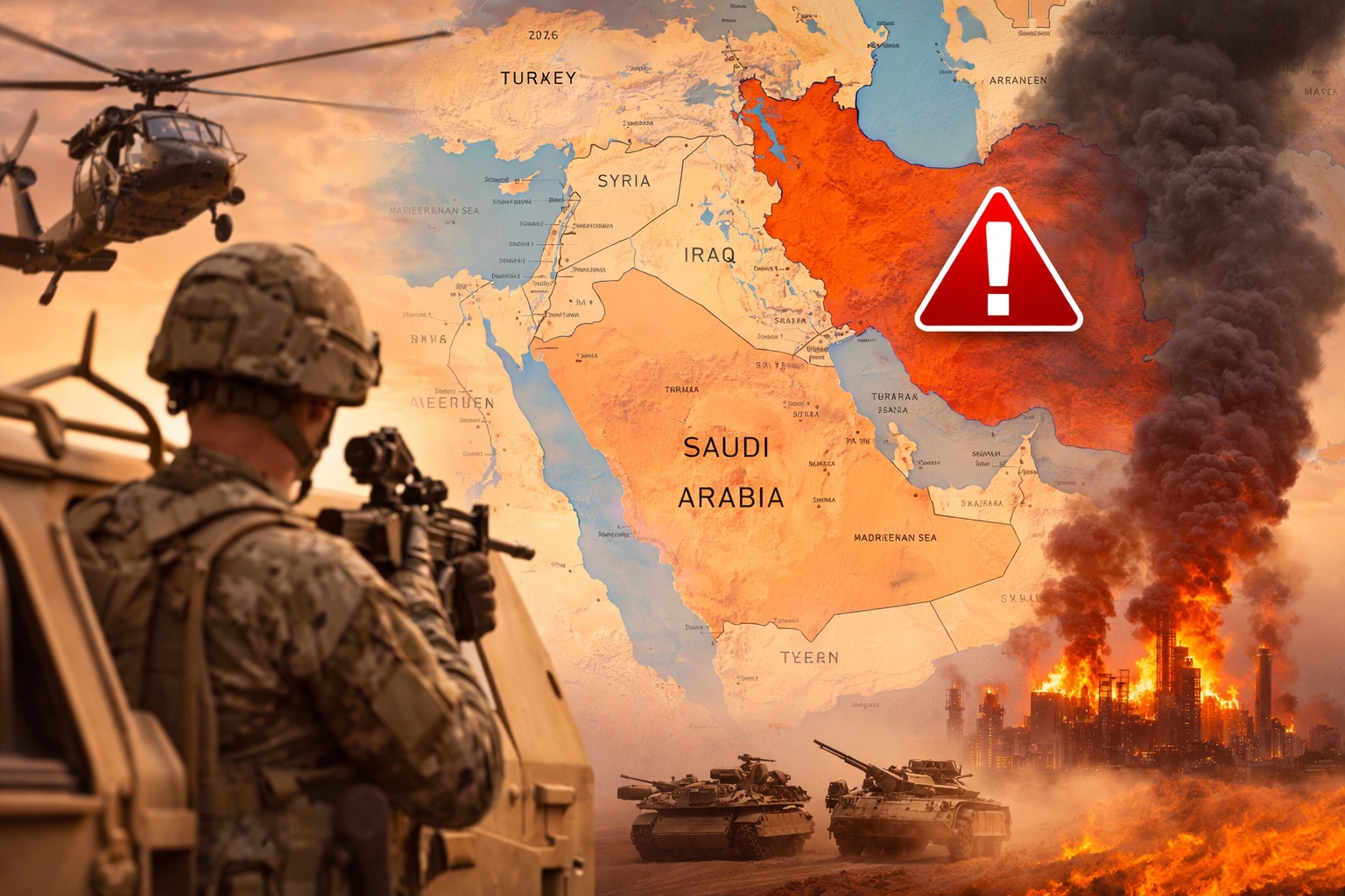 मध्य पूर्व संकट में अमेरिका की सैन्य तैनाती