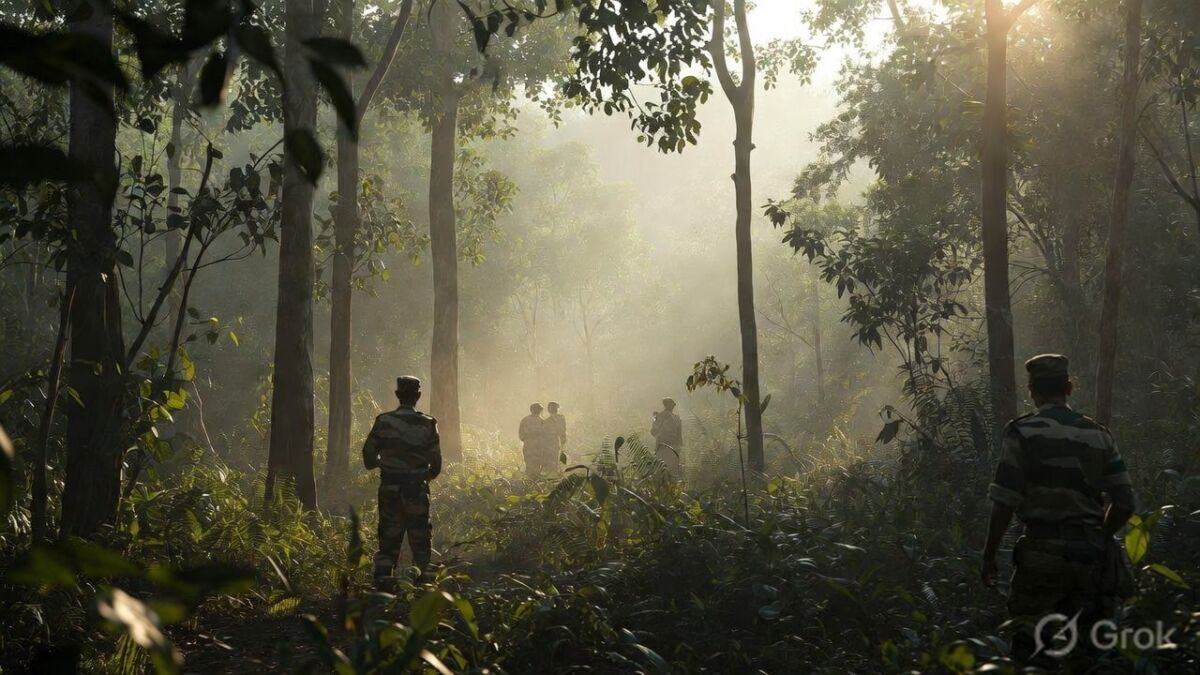 नक्सलवाद खत्म 2026 अमित शाह के तहत सुरक्षा बलों का ऑपरेशन