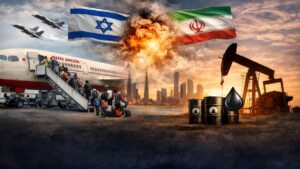 इजराइल ईरान युद्ध के बीच फ्लाइट संकट, खाड़ी देशों से भारतीयों की वापसी और तेल आपूर्ति पर भारत की रणनीति