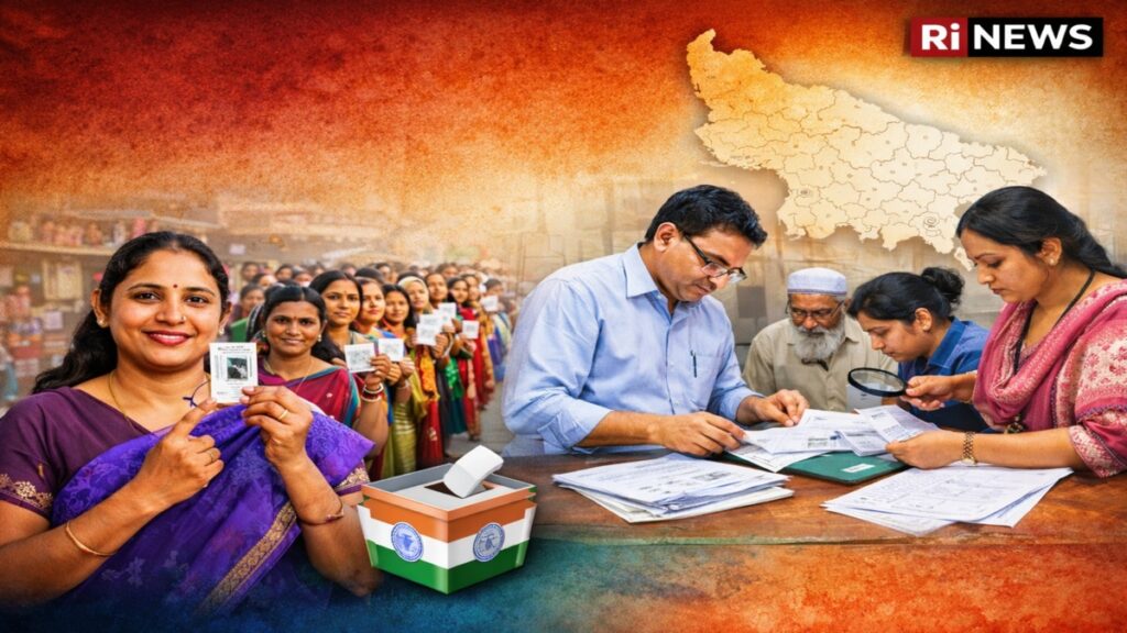 UP SIR 2026 voter list verification Uttar Pradesh