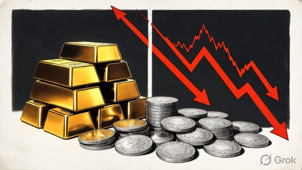 सोना चांदी रेट और शेयर बाजार गिरावट 13 मार्च 2026
