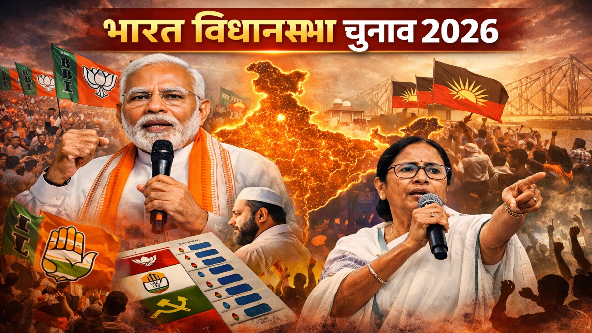 भारत विधानसभा चुनाव 2026 में नेताओं का चुनाव प्रचार