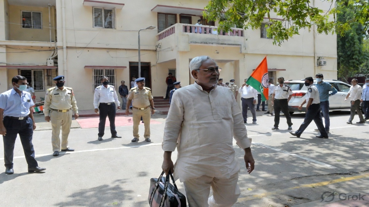 बिहार मुख्यमंत्री दौरा 2026 सुरक्षा व्यवस्था के बीच निरीक्षण