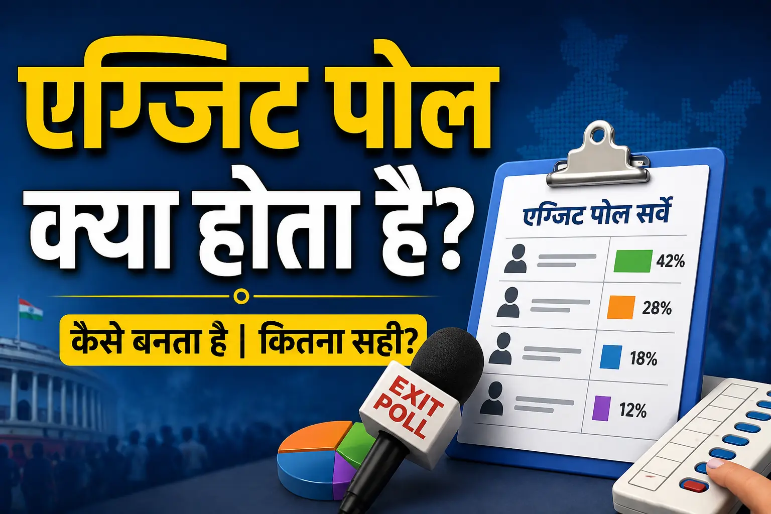 एग्जिट पोल क्या होता है और कैसे बनता है