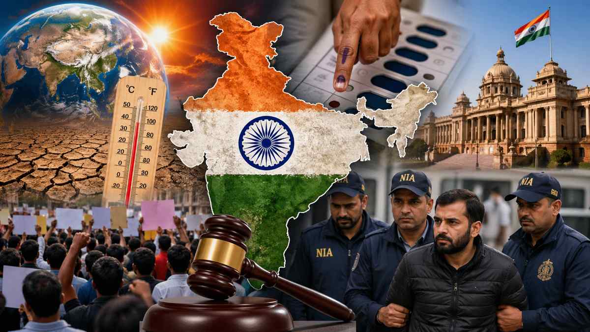 India national news April 28 2026 elections climate protest update