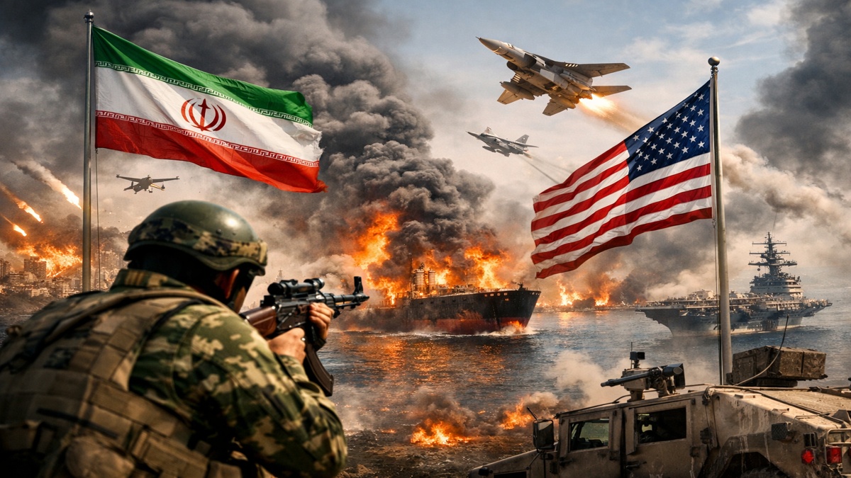 ईरान और अमेरिका के बीच बढ़ता तनाव 2026