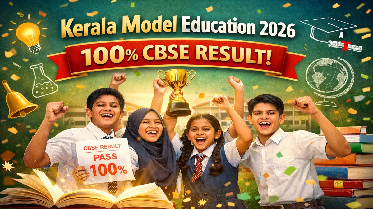 Kerala Model Education 2026 CBSE 100% result Lauwadih school success
