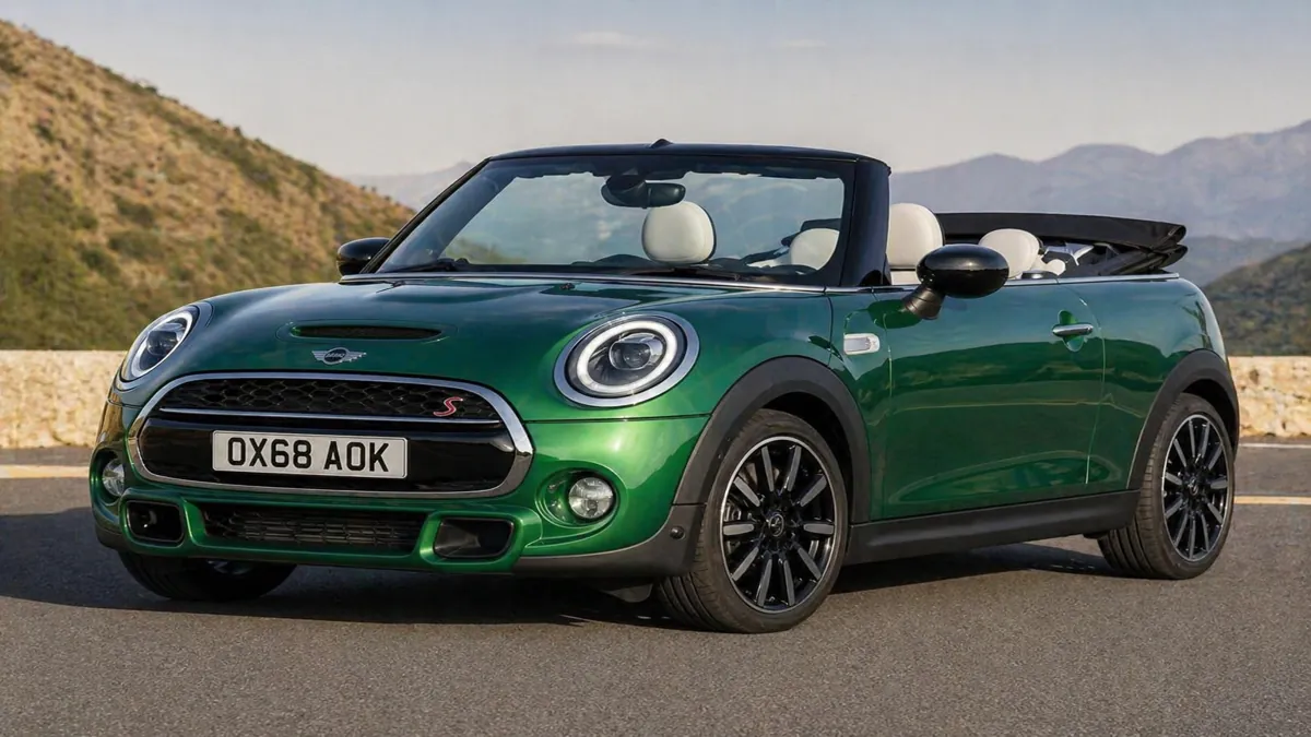 Mini Cooper S Convertible India launch 2026 premium green car
