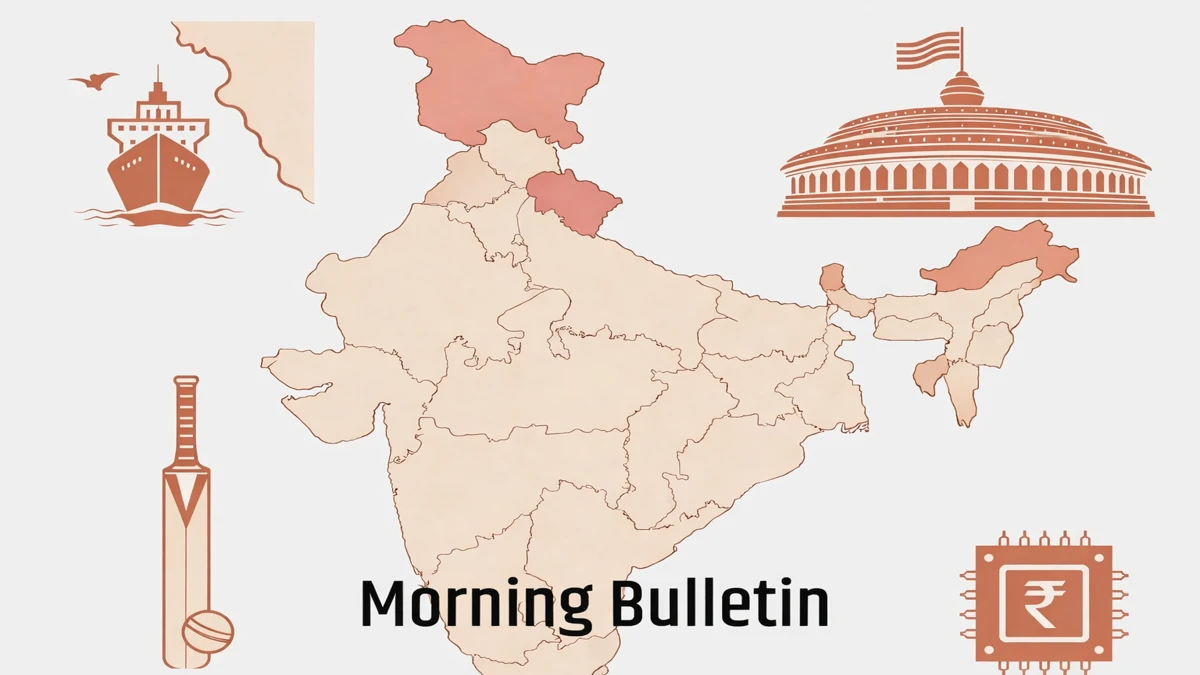 Morning Bulletin 2026 India News National International Top Headlines