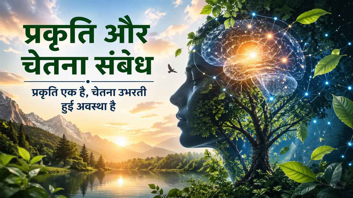 प्रकृति और चेतना संबंध