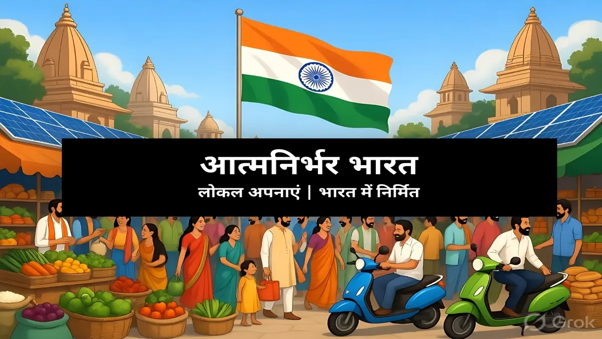 Atmanirbhar Bharat - स्वदेशी अपनाओ