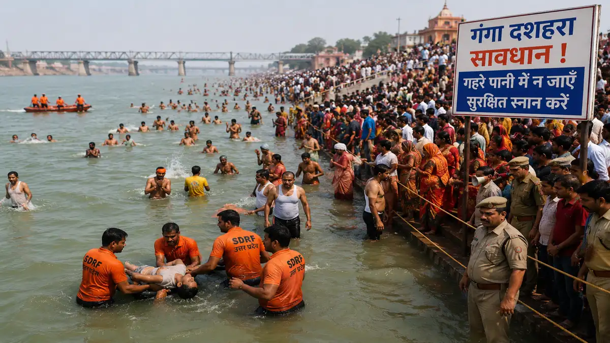 बदायूं-बरेली में गंगा दशहरा हादसा: स्नान के दौरान 31 श्रद्धालु डूबे, 7 की मौत, एक बच्ची लापता - उत्तर प्रदेश