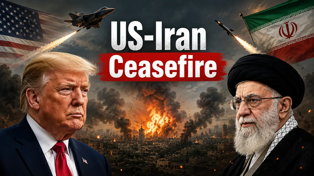 US Iran Ceasefire 2026 के बीच अमेरिका और ईरान में बढ़ा तनाव