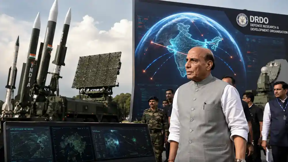 प्रोजेक्ट कुशा 2026: भारत की स्वदेशी मिसाइल रक्षा ढाल बनेगी गेम चेंजर, राजनाथ सिंह का बड़ा ऐलान - Uncategorized