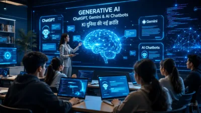 RI News Academy – पाठ 3 Generative AI क्या है? ChatGPT, Gemini और AI Chatbots की दुनिया