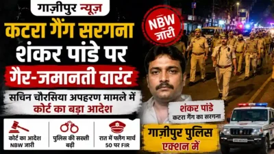 गाजीपुर अपहरण केस 2026: कटरा गैंग सरगना शंकर पांडे पर गैर-जमानती वारंट, कोर्ट के आदेश के बाद बढ़ी पुलिस की कार्रवाई