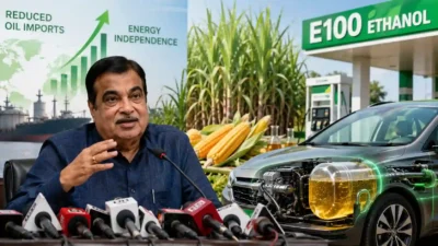 100% एथेनॉल ईंधन को मिली कानूनी मंजूरी: क्या अब सस्ता होगा वाहन चलाना? गडकरी के ऐलान से बढ़ीं उम्मीदें