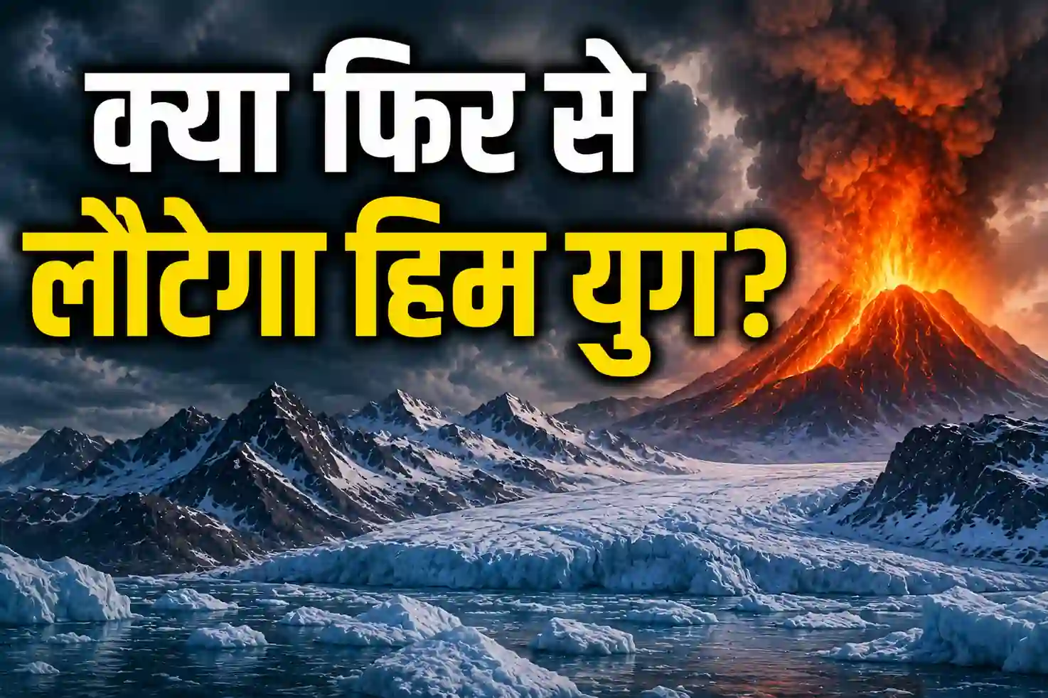 क्या फिर से लौटेगा हिम युग?: कनाडा के प्राचीन ज्वालामुखीय विस्फोट से बढ़ रही आशंका, जानें वैज्ञानिकों का दावा - Uncat...