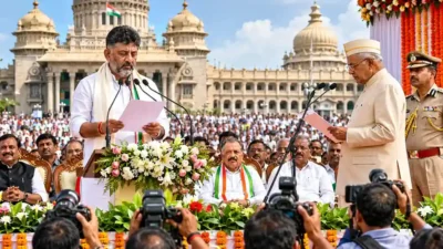 Karnataka CM Oath Ceremony 2026: डी.के. शिवकुमार ने कर्नाटक के 34वें मुख्यमंत्री के रूप में ली शपथ, नई सरकार से बढ़ीं उम्मीदें