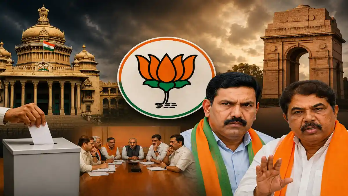 कर्नाटक MLC चुनाव में क्रॉस वोटिंग के बाद बीजेपी में मचा राजनीतिक संकट, विजयेंद्र और आर अशोक की दिल्ली तलब