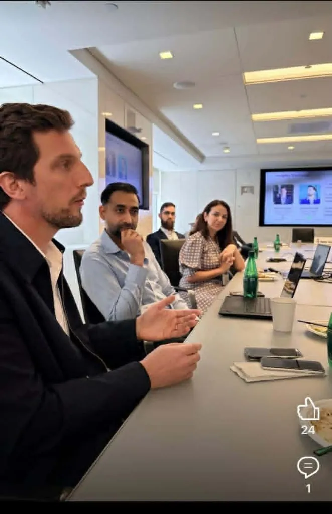 Himanshu Rai TD Bank Boardroom Meeting