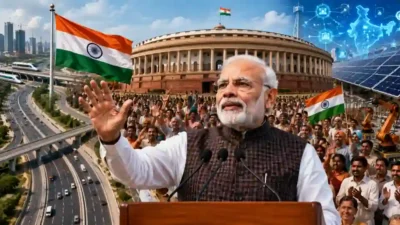 2026 भारत: नरेंद्र मोदी बने सबसे लंबे समय तक सेवा देने वाले निर्वाचित प्रधानमंत्री, कहा- ‘यह सामूहिक यज्ञ है’