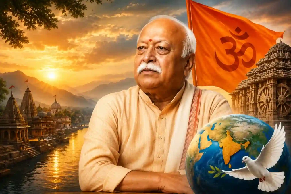 भारत का विश्वगुरु बनना दुनिया में तबाही के लिए नहीं, बल्कि शांति के लिए होगा’; आरएसएस प्रमुख मोहन भागवत का बड़ा...