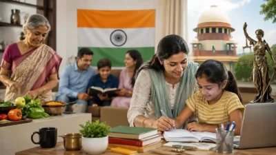 महिलाओं को ‘होममेकर’ नहीं ‘नेशन बिल्डर’ कहें: सुप्रीम कोर्ट ने बताया क्यों अमूल्य है उनका योगदान